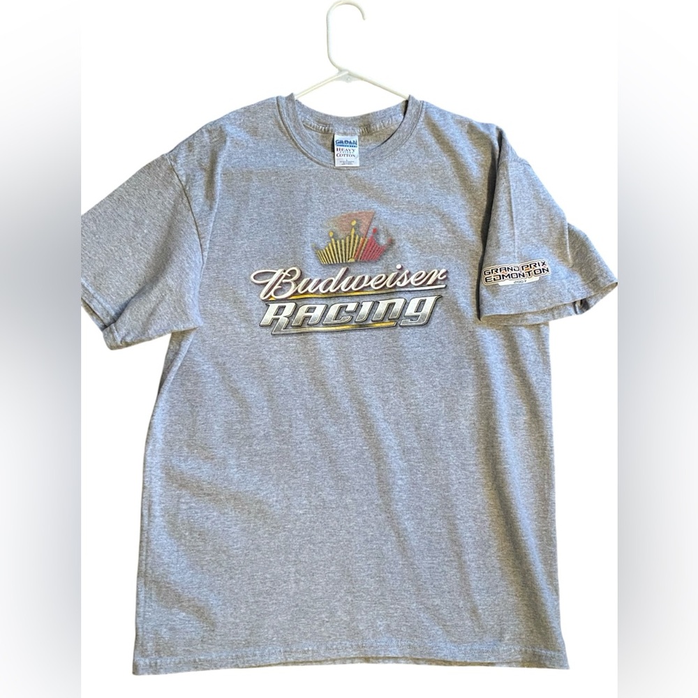Budweiser Racing TShirt L